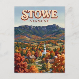 Stowe Vermont Postcard