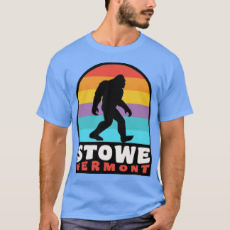 Stowe Vermont Retro Sunset T-Shirt