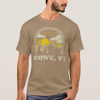 Stowe Vermont Vermont VT Vintage Hiking T-Shirt