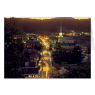 Stowe Village at Dusk Cards