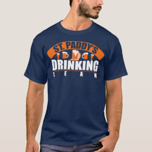 Stpaddy drinking team white T-Shirt