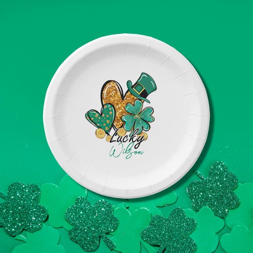 StPatricks Day Party Decor for Table Funny Design  Paper Plates