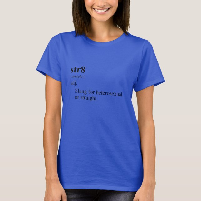 STR8 T-Shirt (Front)