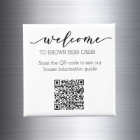 STR Guide QR Code Information guide Rental home