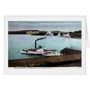 Str. Mt. Washington, Lake Winnipesaukee, N.H. Cards