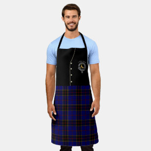 Strachan Clan Badge & Tartan Kilt Apron