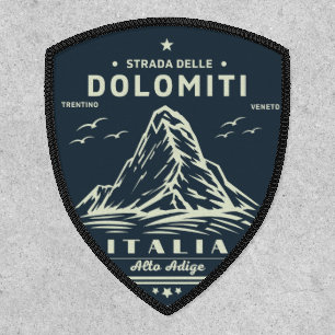 Strada statale 48 delle Dolomiti italian road trip Patch