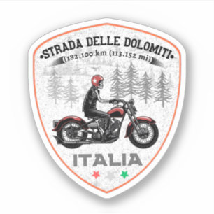 Strada statale 48 delle Dolomiti Sticker