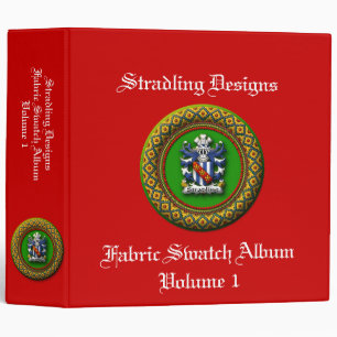 Stradling Dessigns Fabric Album Binder
