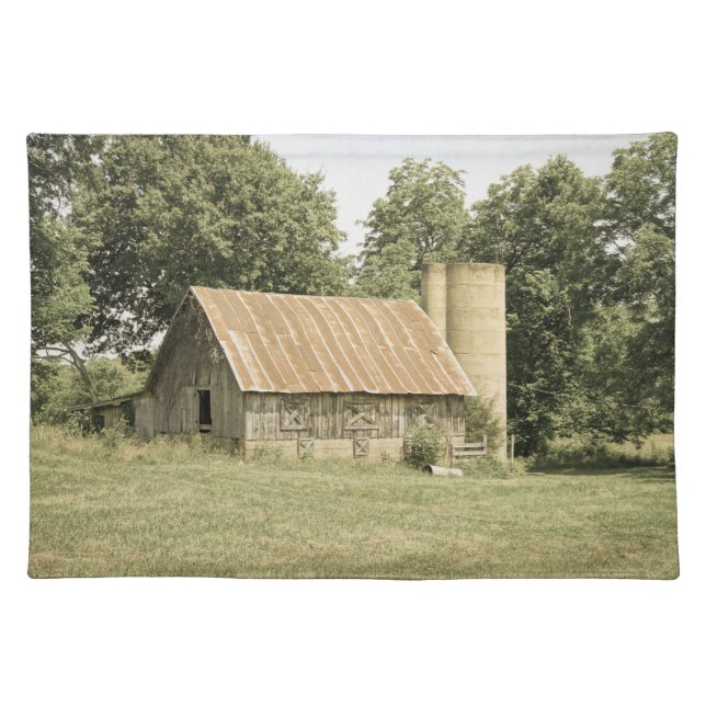 Strafford Mo Barn Antique Placemat (Front)