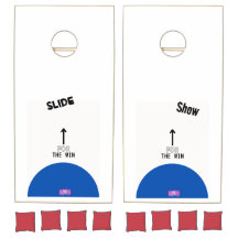 Straight ahead - Toss! SCORE! Celebrate!