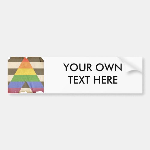 STRAIGHT ALLY BUMPER STICKER