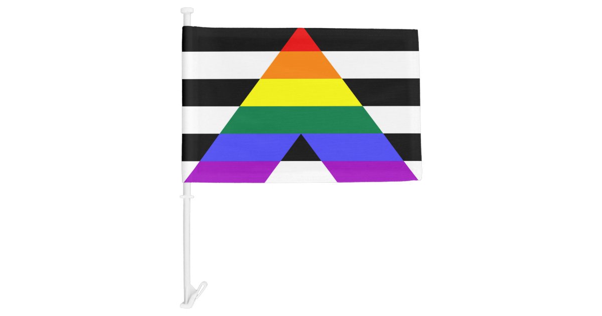 Straight ally flag