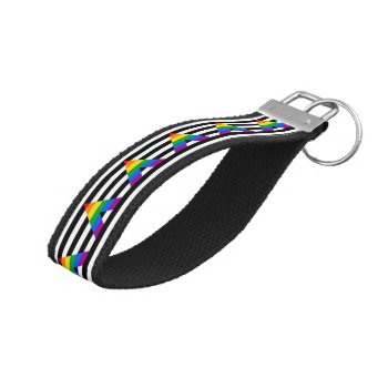 Straight Ally Flag Lgbt Gay Supporter Wrist Keychain by Angharad13 at Zazzle