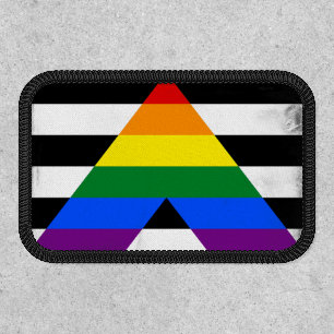 Straight Ally Flag Patch