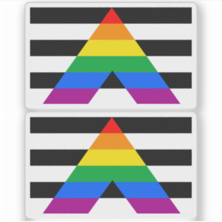 Straight Ally Flag Sticker