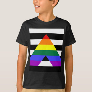 Straight Ally flag T-Shirt