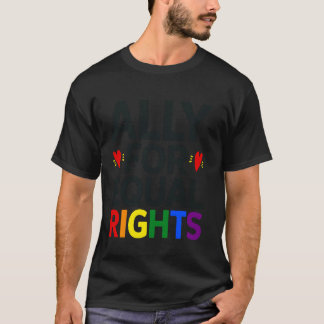 Straight Ally For Equal Rights T-Shirt