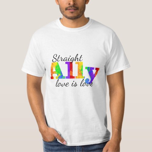 Straight Ally Marriage Equality T_Shirt