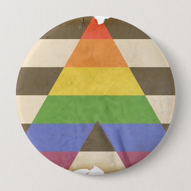STRAIGHT ALLY PINBACK BUTTON (Front)