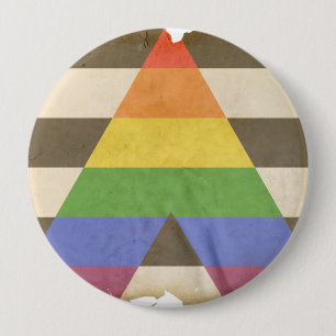 STRAIGHT ALLY PINBACK BUTTON
