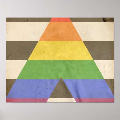 STRAIGHT ALLY POSTER