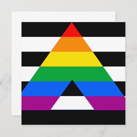 Straight Ally Pride (Front/Back)