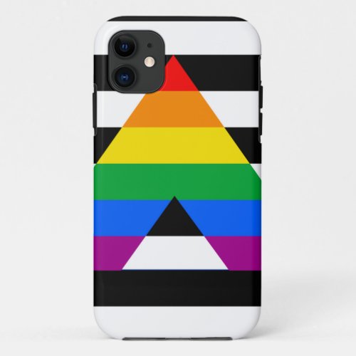 STRAIGHT ALLY PRIDE 2014 PRIDEpng iPhone 11 Case