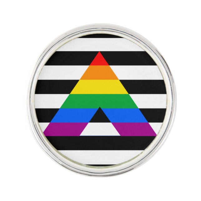 STRAIGHT ALLY PRIDE 2014 PRIDE.png Pin (Front)