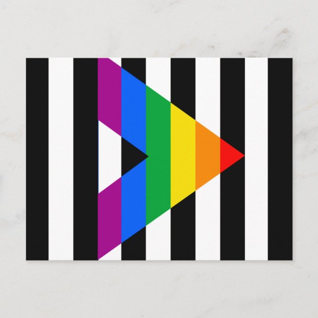 STRAIGHT ALLY PRIDE 2014 PRIDE POSTCARD (Front)