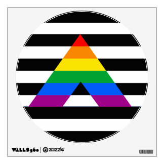 STRAIGHT ALLY PRIDE 2014 PRIDE WALL STICKER