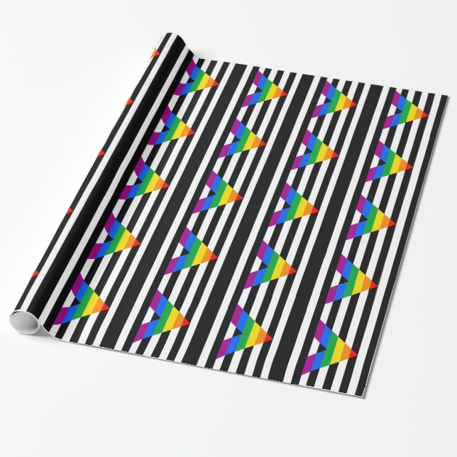STRAIGHT ALLY PRIDE 2014 PRIDE WRAPPING PAPER (Unrolled)
