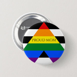 Straight Ally Pride Button