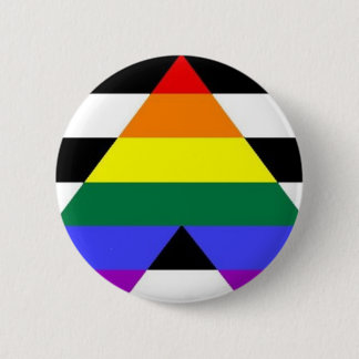 Straight Ally Pride Button