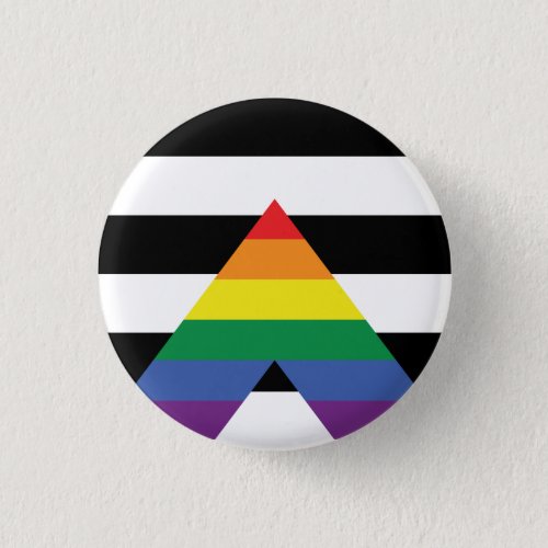 Straight Ally Pride Flag Button