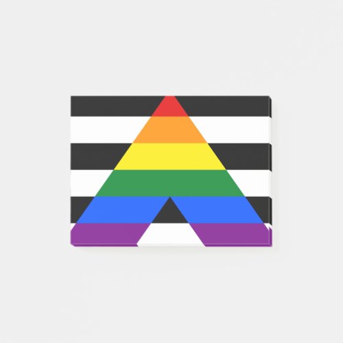 Straight Ally Pride Post_it Notes