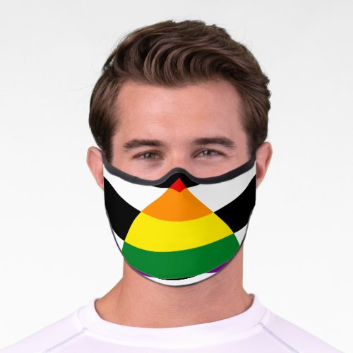 Straight Ally Pride Premium Face Mask