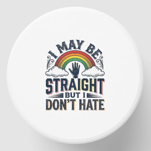 Straight Ally Pride Rainbow Vintage Vector Design_ Mini Candle Favors
