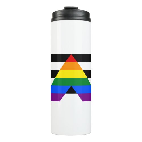 Straight Ally Pride Thermal Tumbler