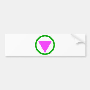 Straight Ally Symbol Bumper Sticker