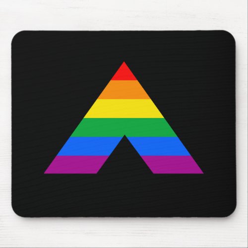 Straight Ally Symbol Mouse Pad