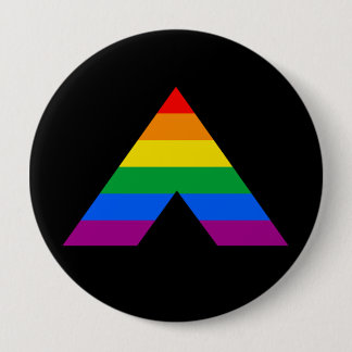 Straight Ally Symbol Pinback Button