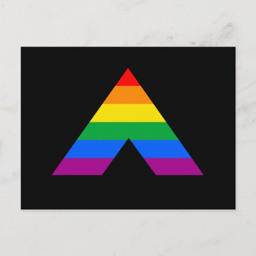 Straight Ally Symbol Postcard