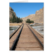 Straight as a Rail - Scripture Card (Front)