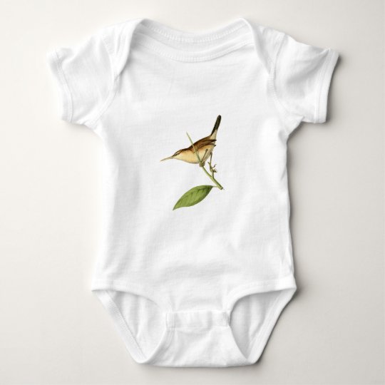 Straight-billed Wren Baby Bodysuit