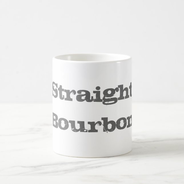 Straight Bourbon Coffee Mug (Center)
