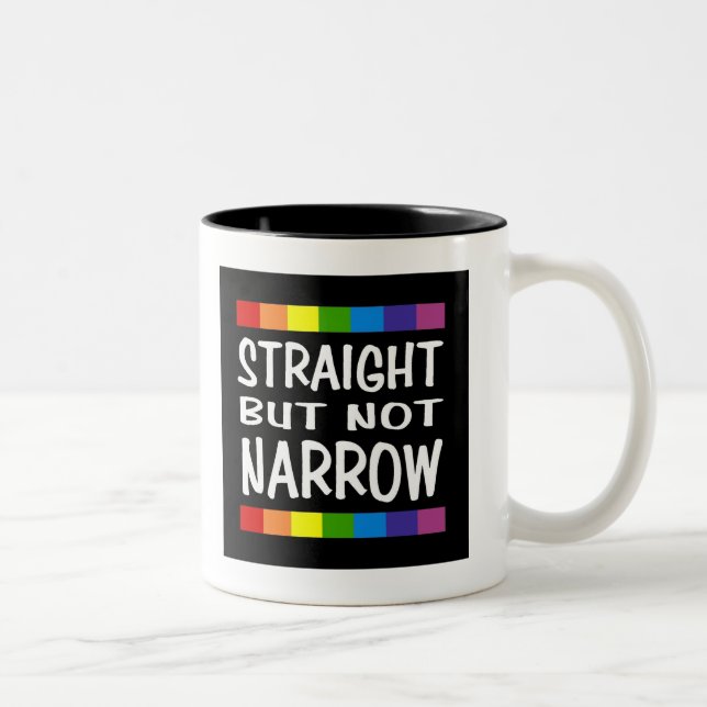 Straight But Not Narrow Mug (Right)