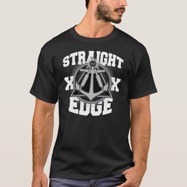 Straight Edge Compass shirt (Front)