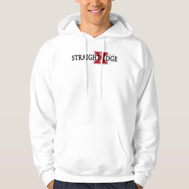Straight Edge Hoodie (Front)