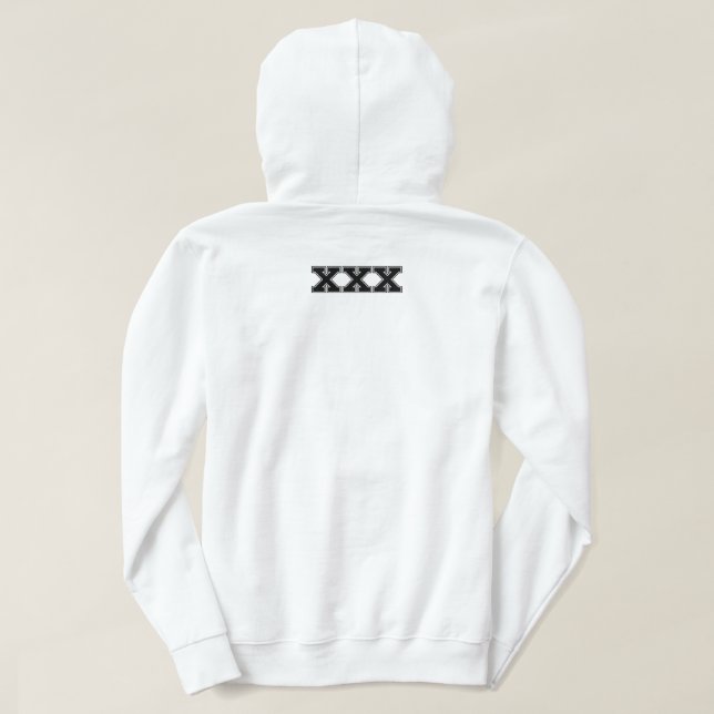Straight Edge Hoodie | Zazzle